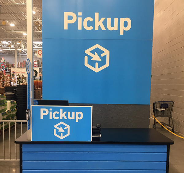 BOPIS Pick up desk